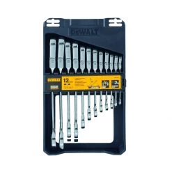 DEWALT Flex Head Ratcheting Sae Wrench Set, 12-Piece, DWMT19231 -Tools Elegant shop sftp a s assets20210524000000159