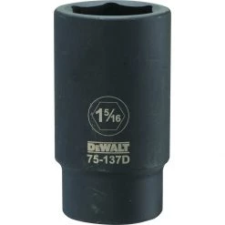 DEWALT 6-Point 3/4 Drive Deep Impact Socket, DWMT75137OSP, 1-5/16 IN
