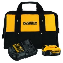 DEWALT Battery Charger Kit with Bag, 20V MAX 5.0 AH, DCB205CK