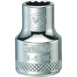 DEWALT 12-Point 3/8 IN Drive Socket, SAE, DWMT74528OSP, 5/16 IN