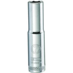 DEWALT 6-Point 1/4 IN Drive Deep Socket, DWMT86095OSP, 7 mm