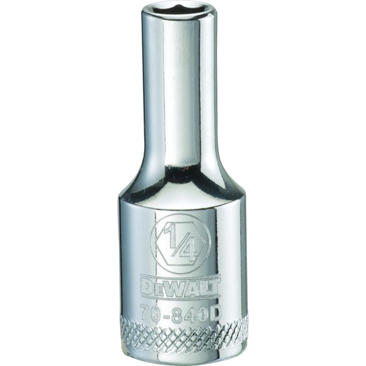 DEWALT 6-Point 3/8 IN Drive Deep Socket, SAE, DWMT70840OSP, 1/4 IN 3 DEWALT 6-Point 3/8 IN Drive Deep Socket, SAE, DWMT70840OSP, 1/4 IN