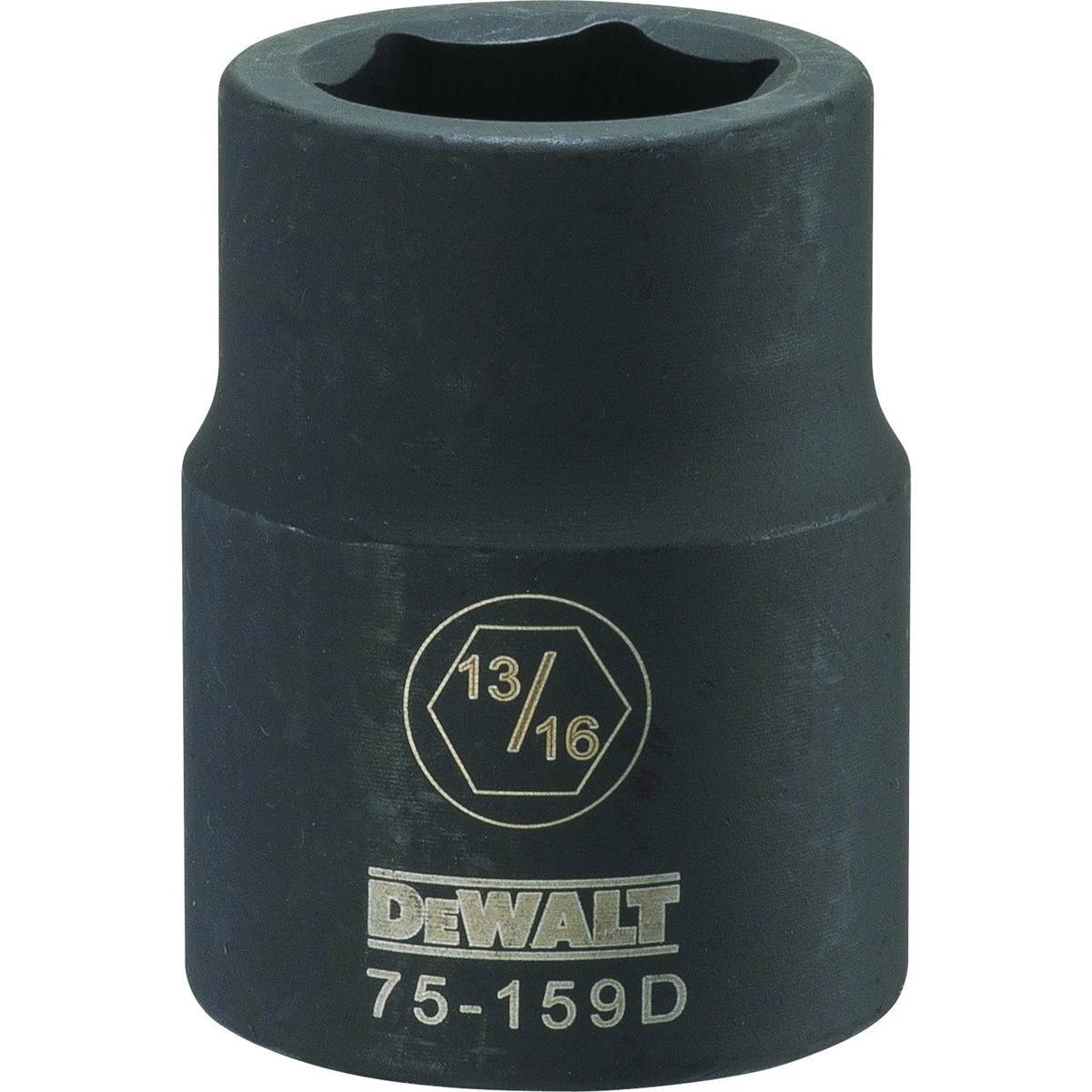 DEWALT 6-Point 3/4 Drive Deep Impact Socket, DWMT75159OSP, 13/16 IN 3 DEWALT 6-Point 3/4 Drive Deep Impact Socket, DWMT75159OSP, 13/16 IN