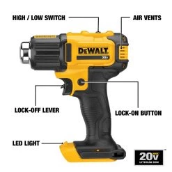 DEWALT Heat Gun (Tool Only), 20V MAX, DCE530B -Tools Elegant shop sftp a s assets20210525000000274