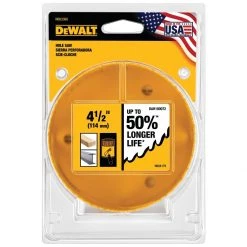 DEWALT Hole Saw, DAH180066, 4-1/8 IN