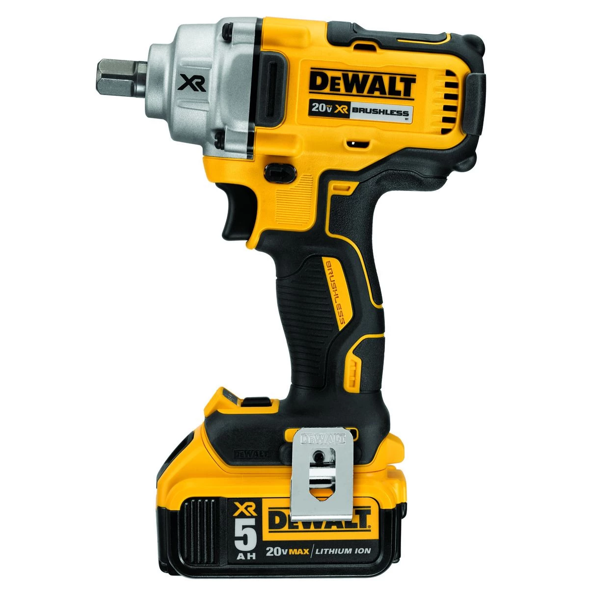 DEWALT Mid-Range Cordless Impact Wrench with Detent Pin Anvil Kit, 20V MAX XR, 1/2 IN, DCF894P2 4 DEWALT Mid-Range Cordless Impact Wrench with Detent Pin Anvil Kit, 20V MAX XR, 1/2 IN, DCF894P2 - Image 2