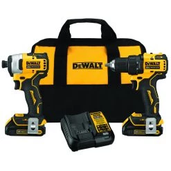 DEWALT Atomic Brushless Cordless 2-Tool Combo Kit, 20V MAX, DCK278C2