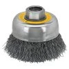 DEWALT 5 IN x 5/8 IN To 11 Hp .014 Carbon Crimp Wire Cup Brush, DW4922 -Tools Elegant shop sftp a s assets20210526000000024