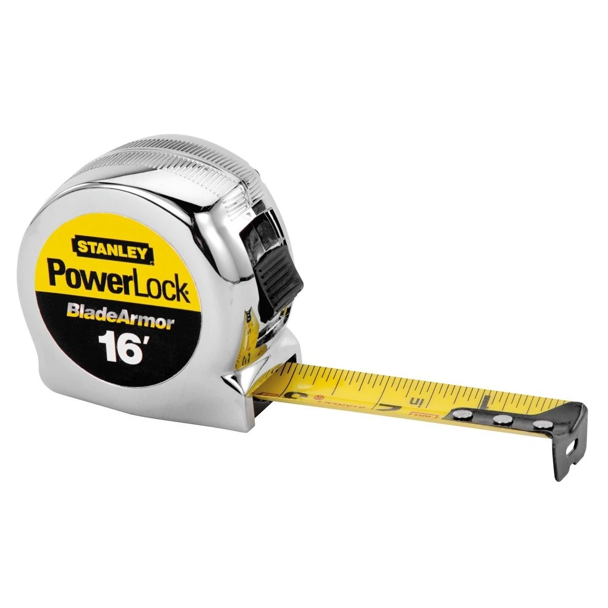 Stanley Powerlock Tape Rule Reinforced with Blade Armor Coating, 33-516, 16 FT 3 Stanley Powerlock Tape Rule Reinforced with Blade Armor Coating, 33-516, 16 FT