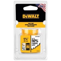 DEWALT Hole Saw Bi-Metal, DAH180028, 1-3/4 IN -Tools Elegant shop sftp a s assets20210526000000166