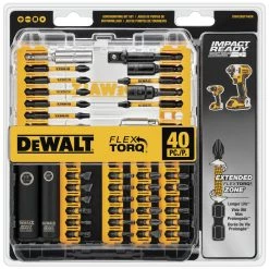DEWALT Flextorq Impact Ready Screwdriving Set, 40-Piece, DWA2NGFT40IR -Tools Elegant shop sftp a s assets20210527000000047