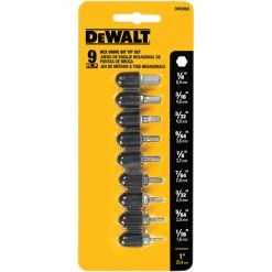 DEWALT Hex Bit Set, 1 IN, 9-Piece, DW2068