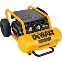 DEWALT Heavy-Duty 200psi, 4.5 Gallon Electric Wheeled Compressor, D55146