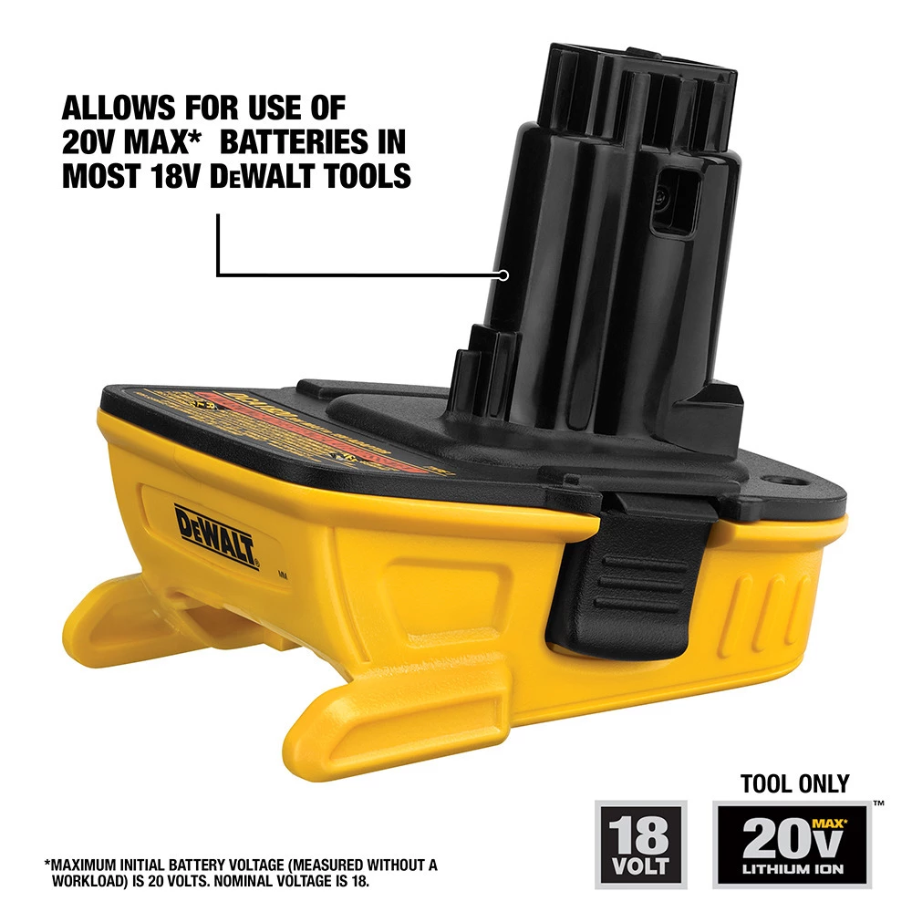 DEWALT Battery Adapter, 18V - 20V MAX, DCA1820 7 DEWALT Battery Adapter, 18V - 20V MAX, DCA1820 - Image 5