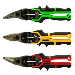 DEWALT Ergo Aviation Snips, 3-Pack, DWHT14676