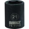 DEWALT 6-Point 1/2 IN Drive Impact Socket, DWMT75111OSP, 21 mm -Tools Elegant shop sftp a s assets20210528000000102