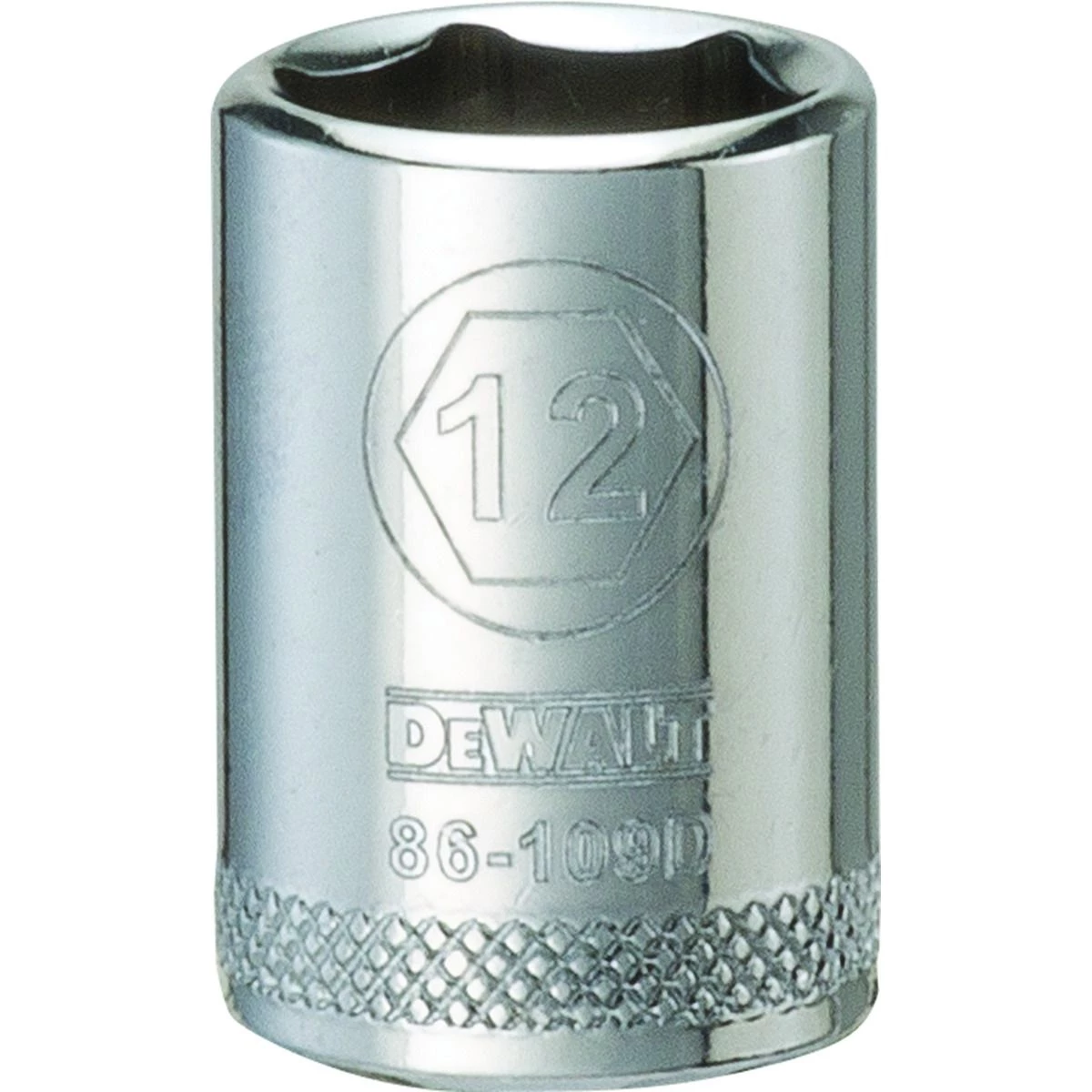 DEWALT 6-Point 1/4 IN Drive Socket, DWMT86109OSP, 12 mm 3 DEWALT 6-Point 1/4 IN Drive Socket, DWMT86109OSP, 12 mm