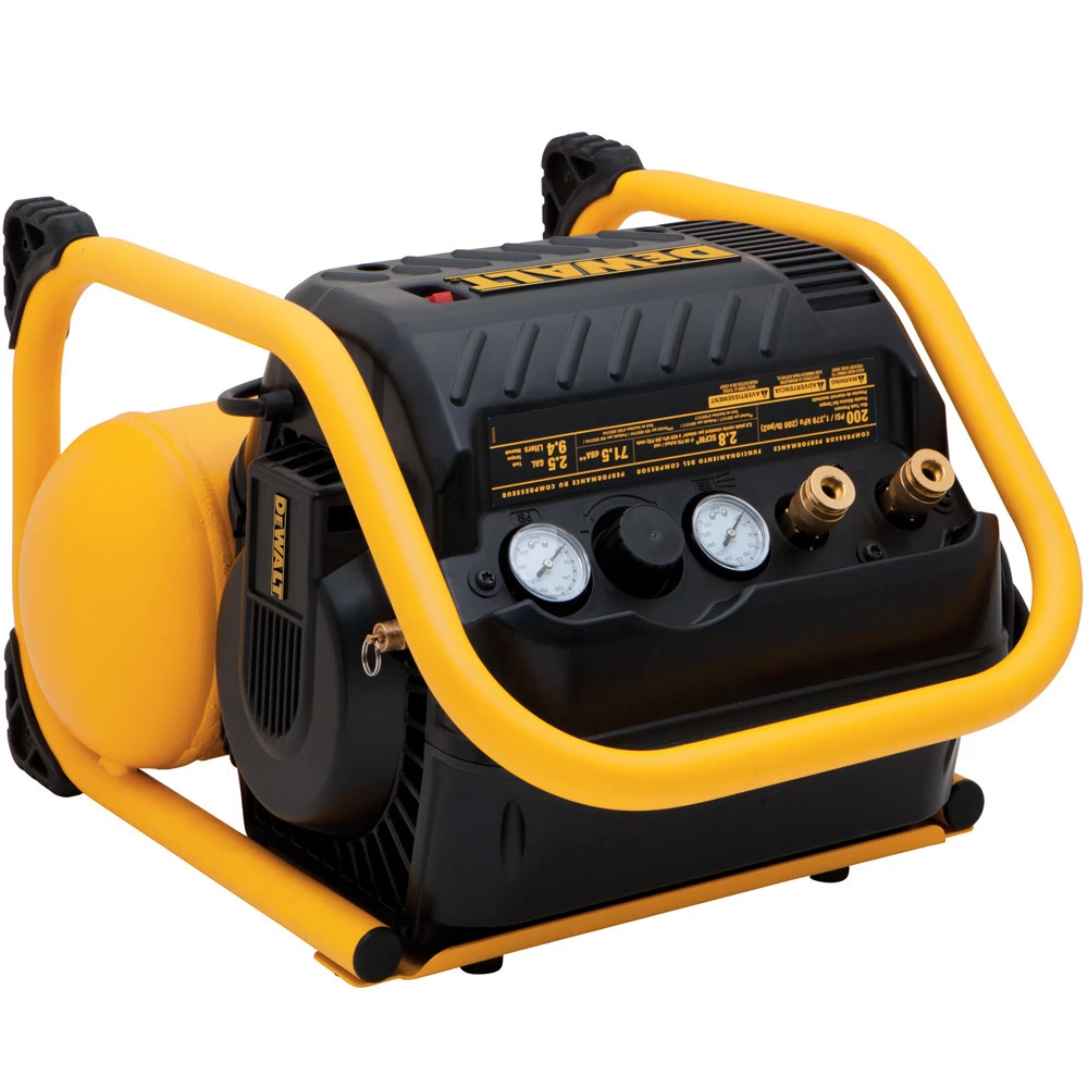 DEWALT Ultimate Trim Compressor, 200 Psi, 2.5 Gallon, DWFP55130 3 DEWALT Ultimate Trim Compressor, 200 Psi, 2.5 Gallon, DWFP55130