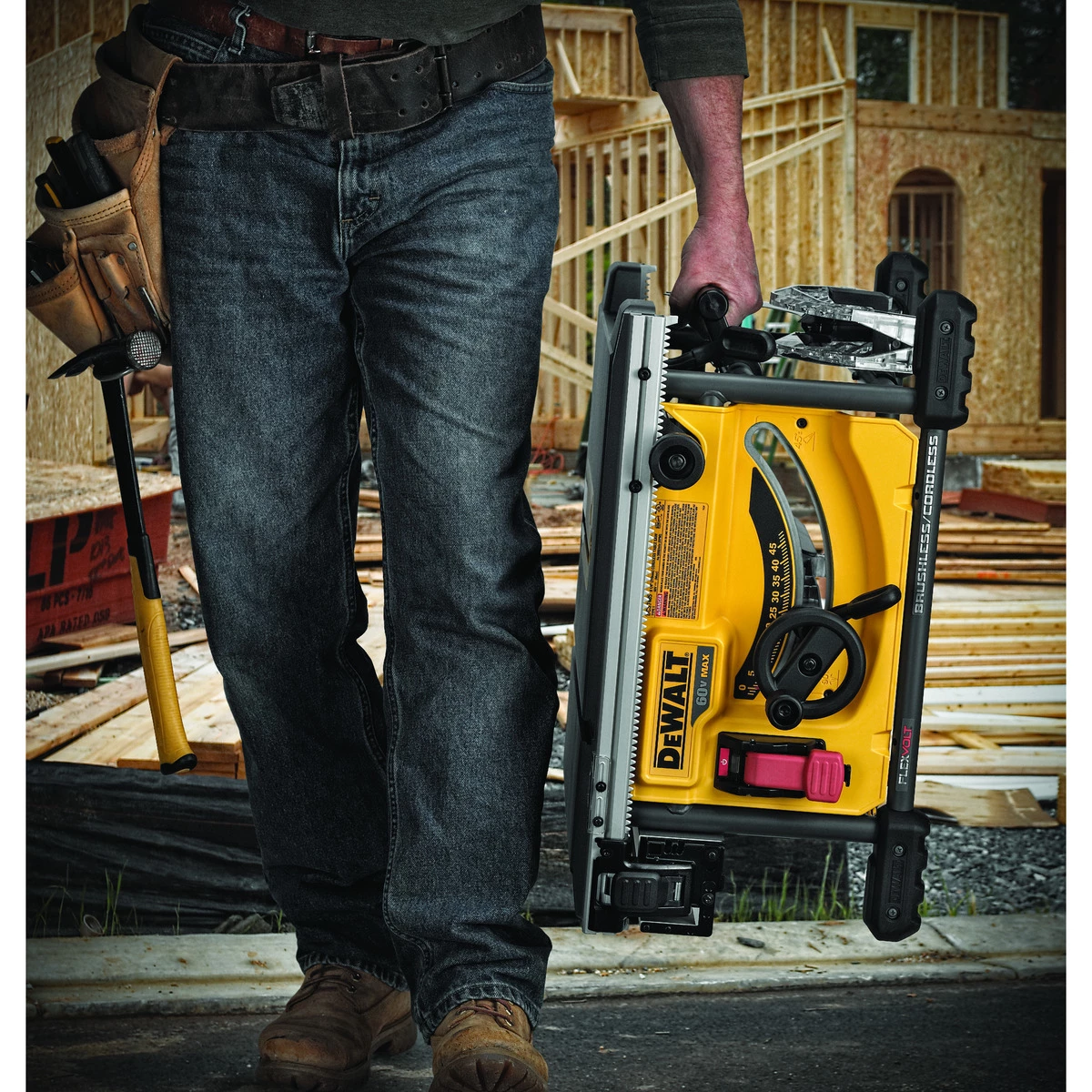 DEWALT FLEXVOLT Table Saw, 60V MAX - 1 Battery Kit, DCS7485T1 5 DEWALT FLEXVOLT Table Saw, 60V MAX - 1 Battery Kit, DCS7485T1 - Image 3