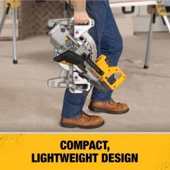 DEWALT Single Bevel Sliding Compound Miter Saw, 7-1/4 IN, 20V MAX, DCS361M1 9 DEWALT Single Bevel Sliding Compound Miter Saw, 7-1/4 IN, 20V MAX, DCS361M1 -Tools Elegant shop sftp a s assets20210528000000247