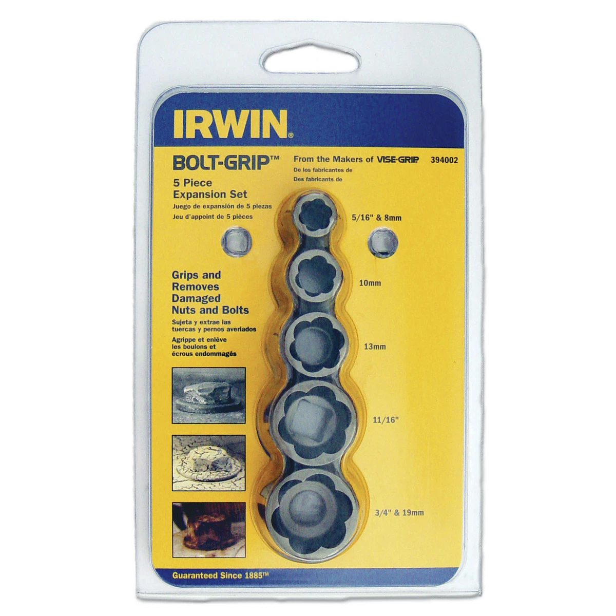 Irwin Bolt Grip Upgrade Set, 5-Piece, 394002 6 Irwin Bolt Grip Upgrade Set, 5-Piece, 394002 - Image 4