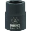 DEWALT 6-Point 3/4 Drive Impact Socket, DWMT75178OSP, 7/8 IN