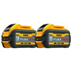 DEWALT FLEXVOLT 9.0 AH Dual Pack, 20V / 60V MAX, DCB609-2 -Tools Elegant shop sftp a s assets20210601000000144