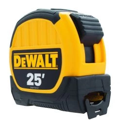 DEWALT Short Tape Measure, DWHT36107, 25 FT -Tools Elegant shop sftp a s assets20210601000000321