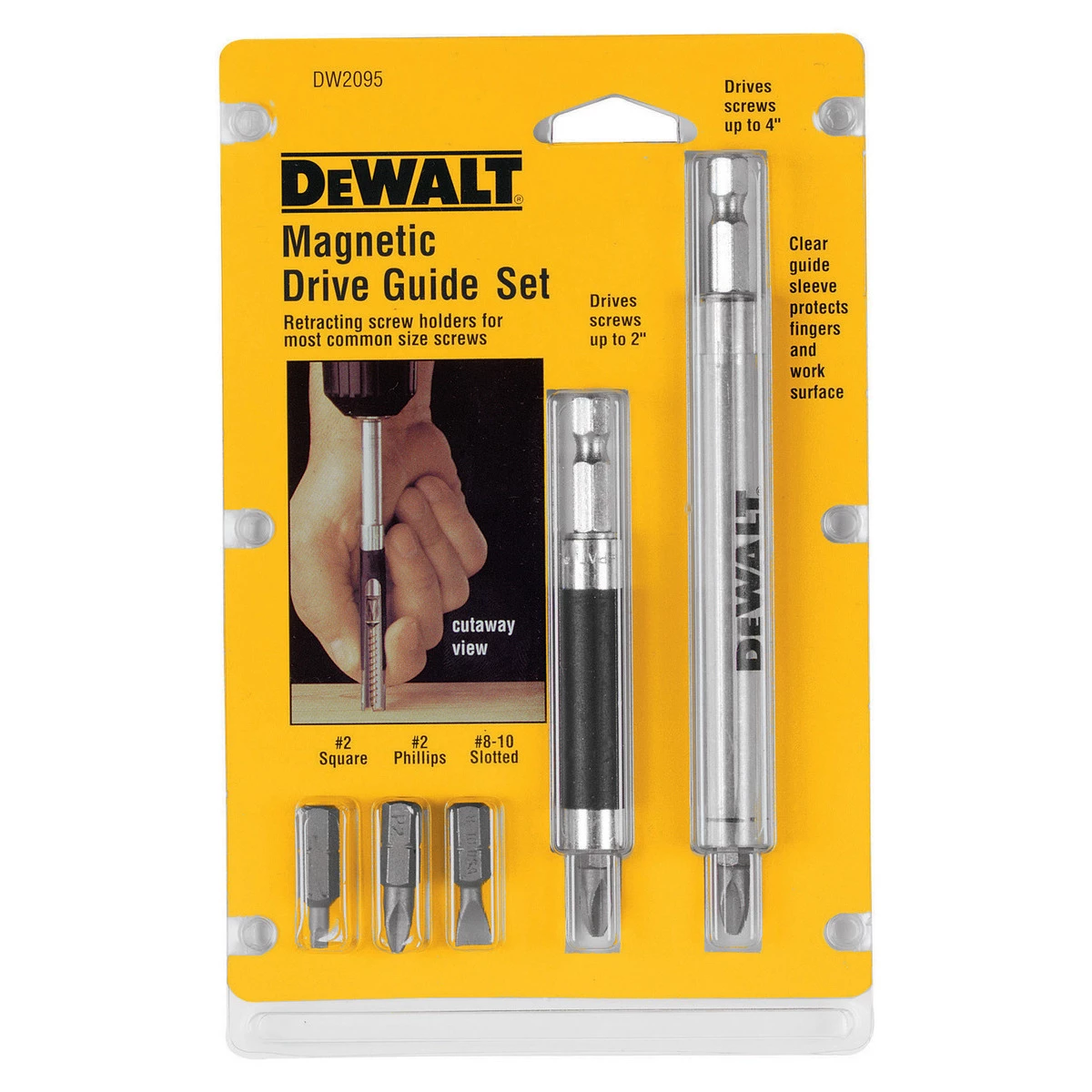 DEWALT Magnetic Drive Guide Set, 7-Piece, DW2095 3 DEWALT Magnetic Drive Guide Set, 7-Piece, DW2095