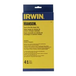 Irwin Tap and Die Set, 41-Piece, 24606 -Tools Elegant shop sftp a s assets20210603000000011