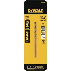 DEWALT Black Oxide Drill Bit, DW1109 G, 9/64 IN -Tools Elegant shop sftp a s assets20210603000000025