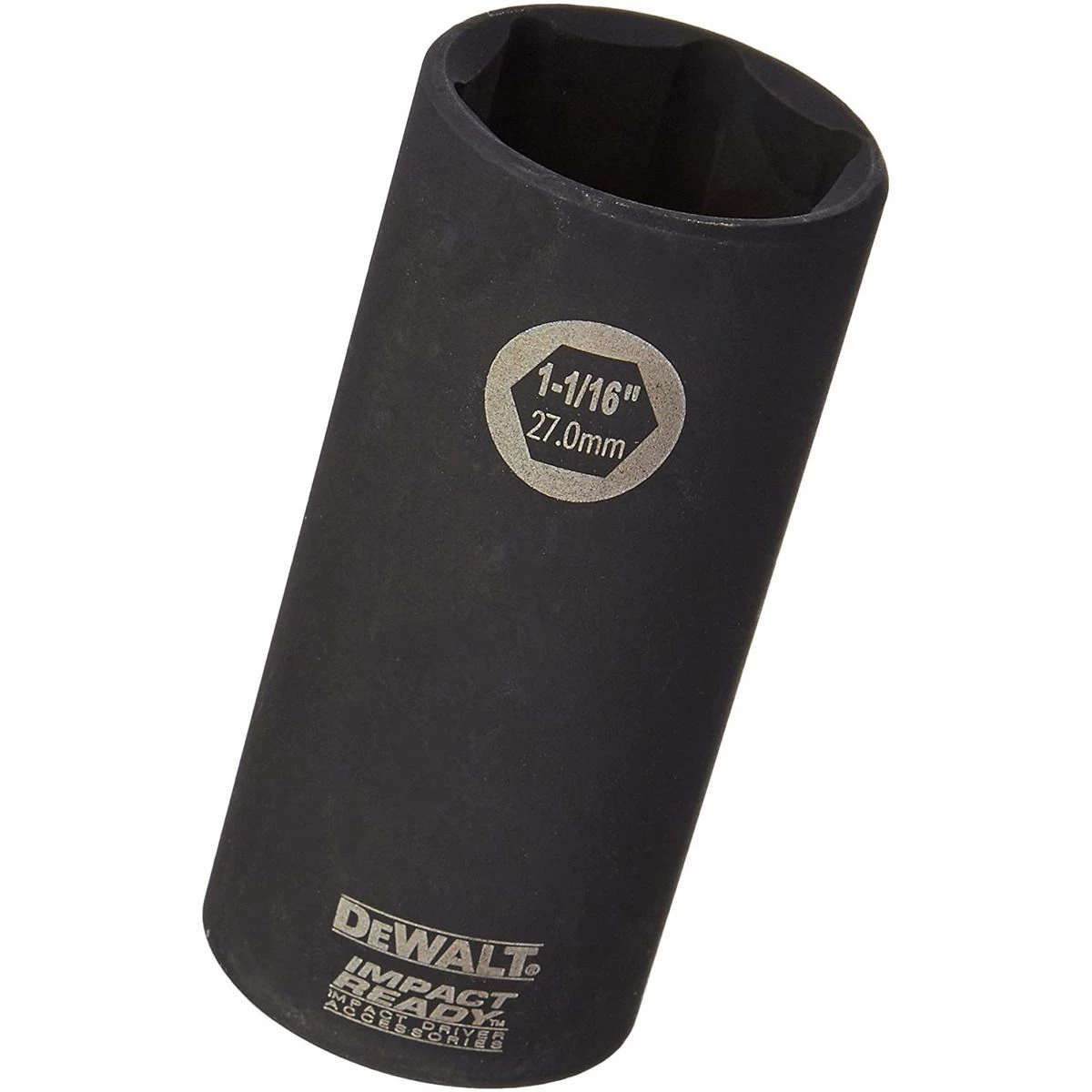 DEWALT 6-Point 1/2 IN Drive Impact Deep Socket, DW22952, 1-1/16 IN 3 DEWALT 6-Point 1/2 IN Drive Impact Deep Socket, DW22952, 1-1/16 IN