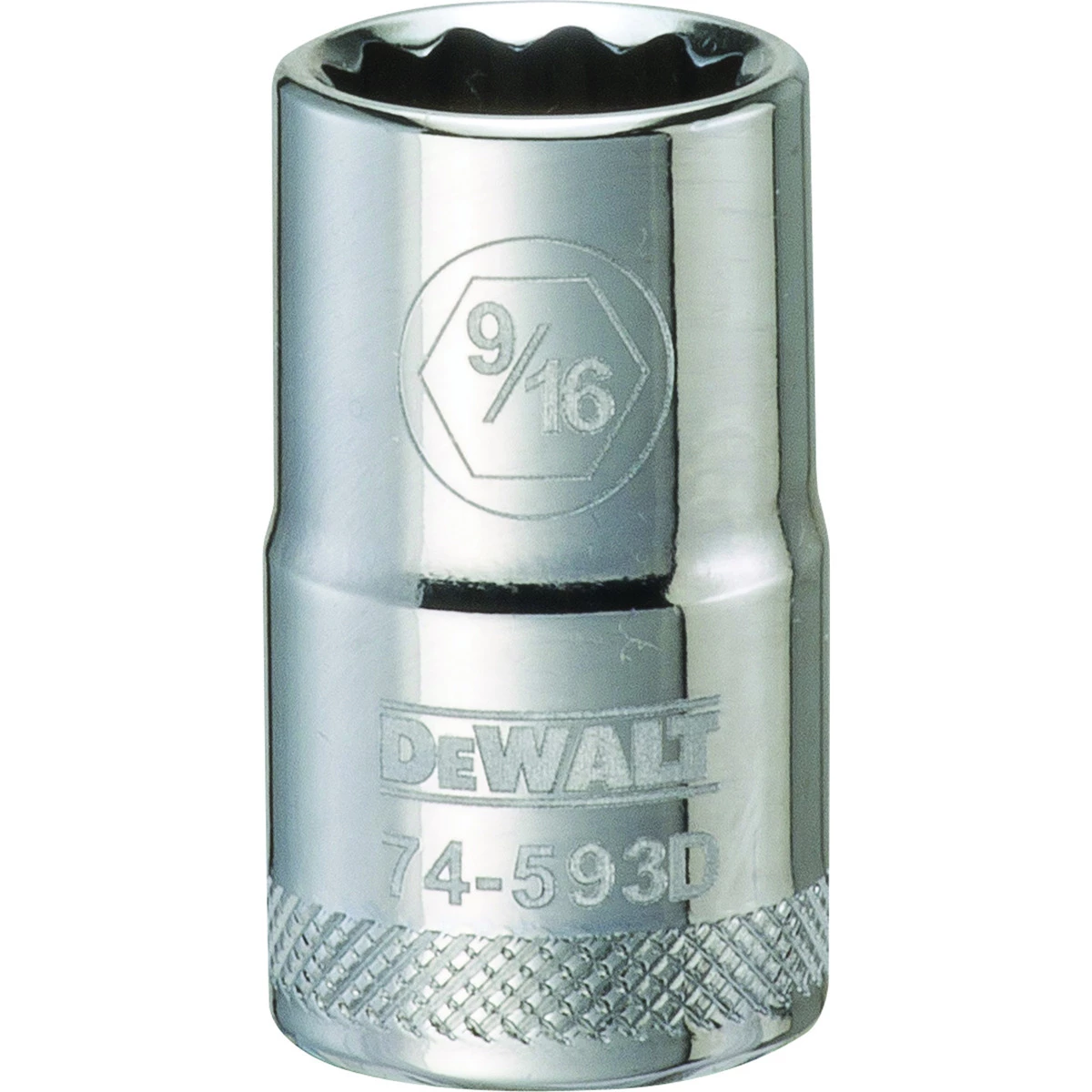 DEWALT 12-Point 1/2 IN Drive Socket, SAE, DWMT74593OSP, 9/16 IN 3 DEWALT 12-Point 1/2 IN Drive Socket, SAE, DWMT74593OSP, 9/16 IN