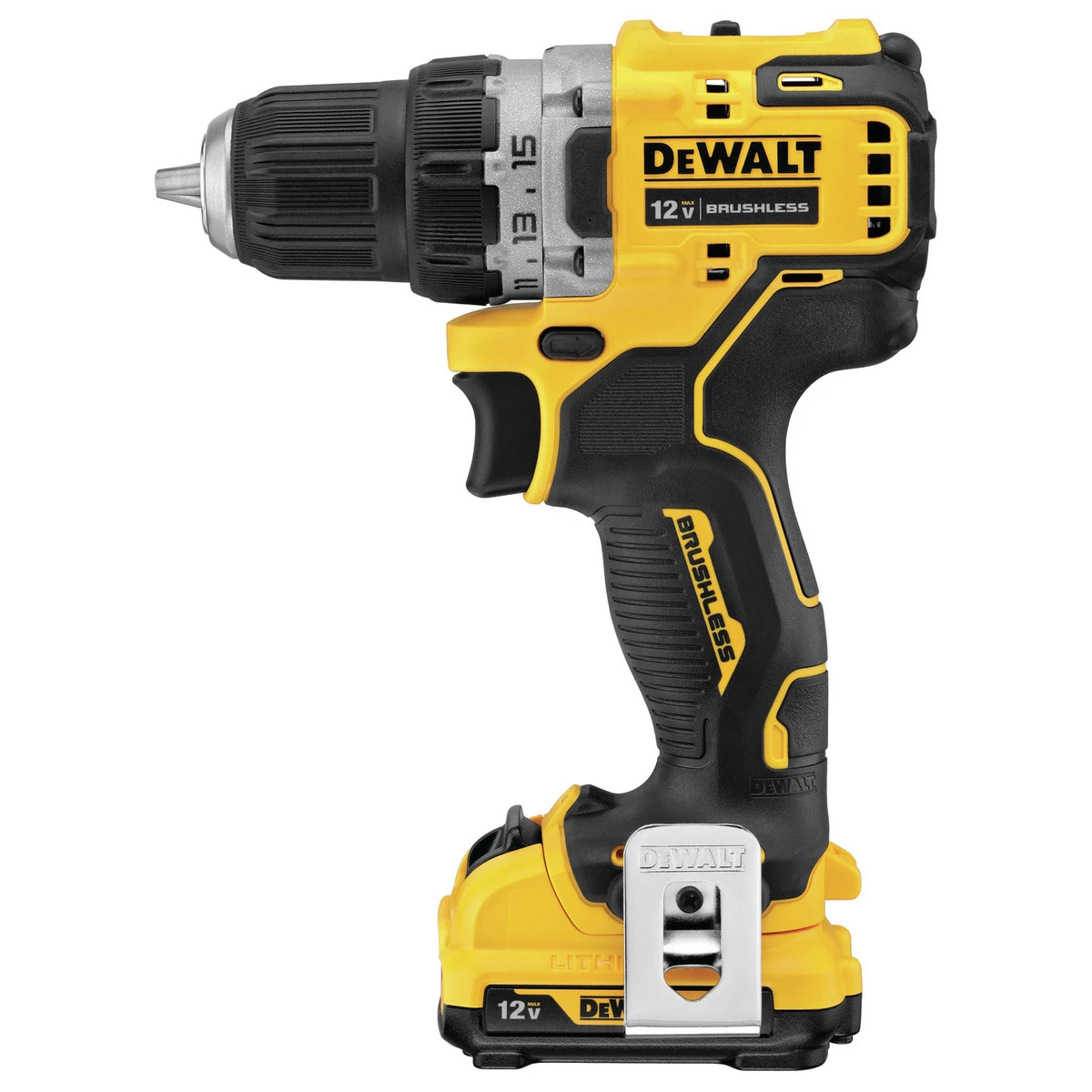 DEWALT Drill Driver Kit, 12V MAX XR, DCD701F2 5 DEWALT Drill Driver Kit, 12V MAX XR, DCD701F2 - Image 3