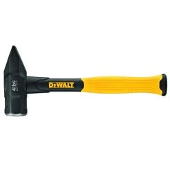 DEWALT Fiberglass Blacksmith Hammer, 4 LB, DWHT56147