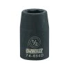 DEWALT 6-Point 1/2 Drive Standard Impact Socket, DWMT74654OSP, 1/2 IN
