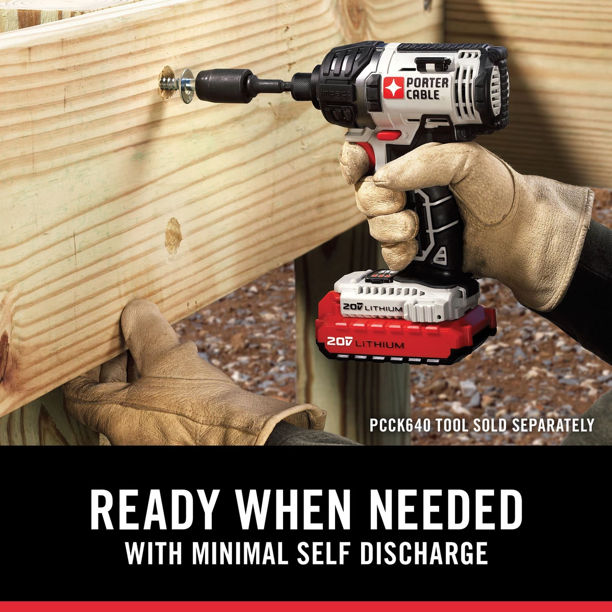 Porter-Cable Lithium-Ion Hour Battery, 20V Max, 2 Amp, PCC682L 6 Porter-Cable Lithium-Ion Hour Battery, 20V Max, 2 Amp, PCC682L - Image 4