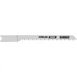 DEWALT U-Shank High-Carbon Steel Jigsaw Blades, 12 TPI, 2-Pack, DW3715H2, 3 IN