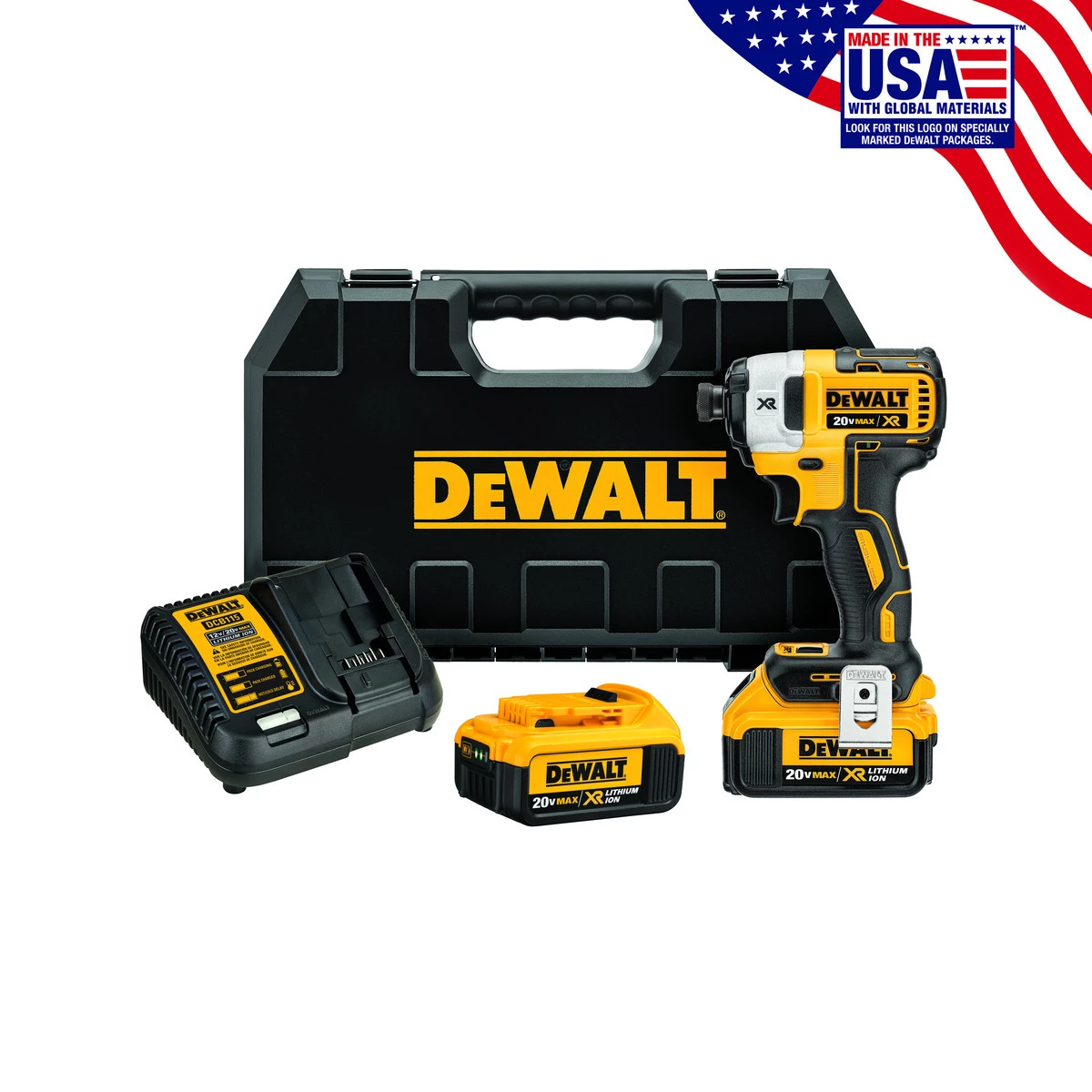 DEWALT Brushless 3-Speed Impact Driver, 1/4 IN, 20V MAX XR, DCF887M2 3 DEWALT Brushless 3-Speed Impact Driver, 1/4 IN, 20V MAX XR, DCF887M2