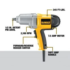 DEWALT Heavy-Duty Impact Wrench with Detent Pin Anvil, 1/2 IN, DW292 -Tools Elegant shop sftp a s assets20210604000000254