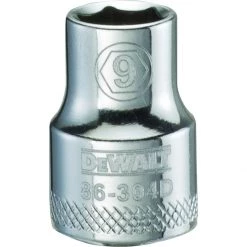 DEWALT 6-Point 3/8 IN Drive Socket, DWMT86304OSP, 9 mm