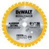 DEWALT Aluminum Cutting Blade, 6-1/2 IN, 36T, DW9152 -Tools Elegant shop sftp a s assets20210604000000298