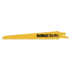 DEWALT Taper Blades, 6 IN, 5/8 TPI, 5-Pack, DW4847