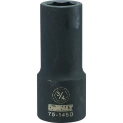 DEWALT 6-Point 3/4 Drive Deep Impact Socket, DWMT75145OSP, 3/4 IN