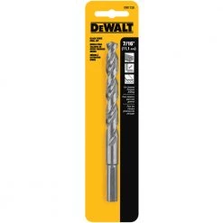 DEWALT Black Oxide Drill Bit, DW1128 G, 7/16 IN