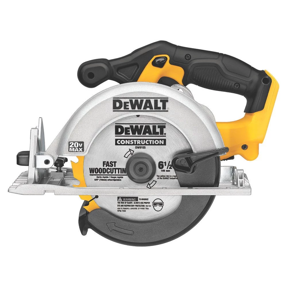 DEWALT Cordless Circular Saw with Brake and Magnesium Shoe (Bare Tool Only), 20V MAX 6-1/2 IN, DCS391B 3 DEWALT Cordless Circular Saw with Brake and Magnesium Shoe (Bare Tool Only), 20V MAX 6-1/2 IN, DCS391B