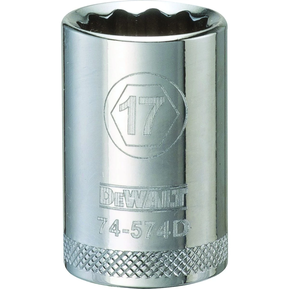 DEWALT 12-Point 1/2 IN Drive Socket, DWMT74574OSP, 17 mm 3 DEWALT 12-Point 1/2 IN Drive Socket, DWMT74574OSP, 17 mm