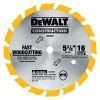 DEWALT Carbide Saw Blade (Fast Woodcutting), 16T, 5-3/8 IN, DW9055 2 DEWALT Carbide Saw Blade (Fast Woodcutting), 16T, 5-3/8 IN, DW9055 -Tools Elegant shop sftp a s assets20210609000000039
