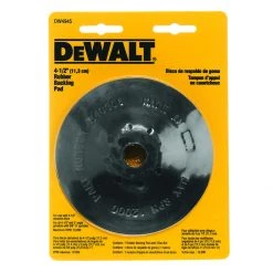 DEWALT Rubber Backing Pad, 4-1/2 IN x 5/8 To 11, DW4945 -Tools Elegant shop sftp a s assets20210609000000066