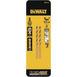 DEWALT Black Oxide Bit, 2-Pack, DW1107 G, 7/64 IN -Tools Elegant shop sftp a s assets20210609000000072